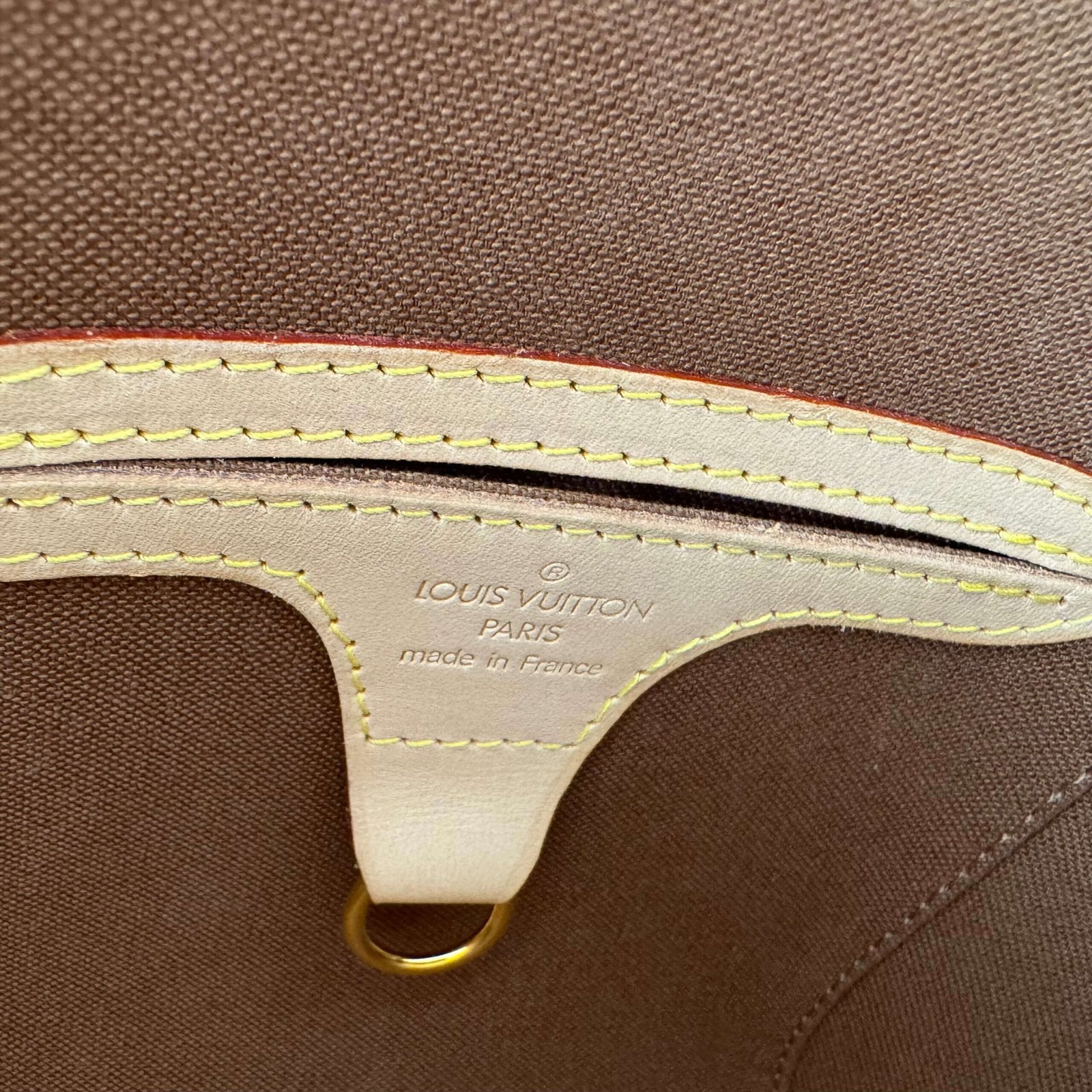 Louis Vuitton logo stamp