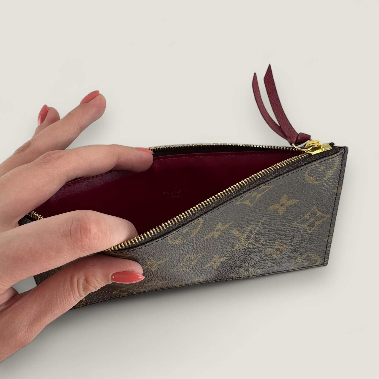 Louis Vuitton pouch with zip