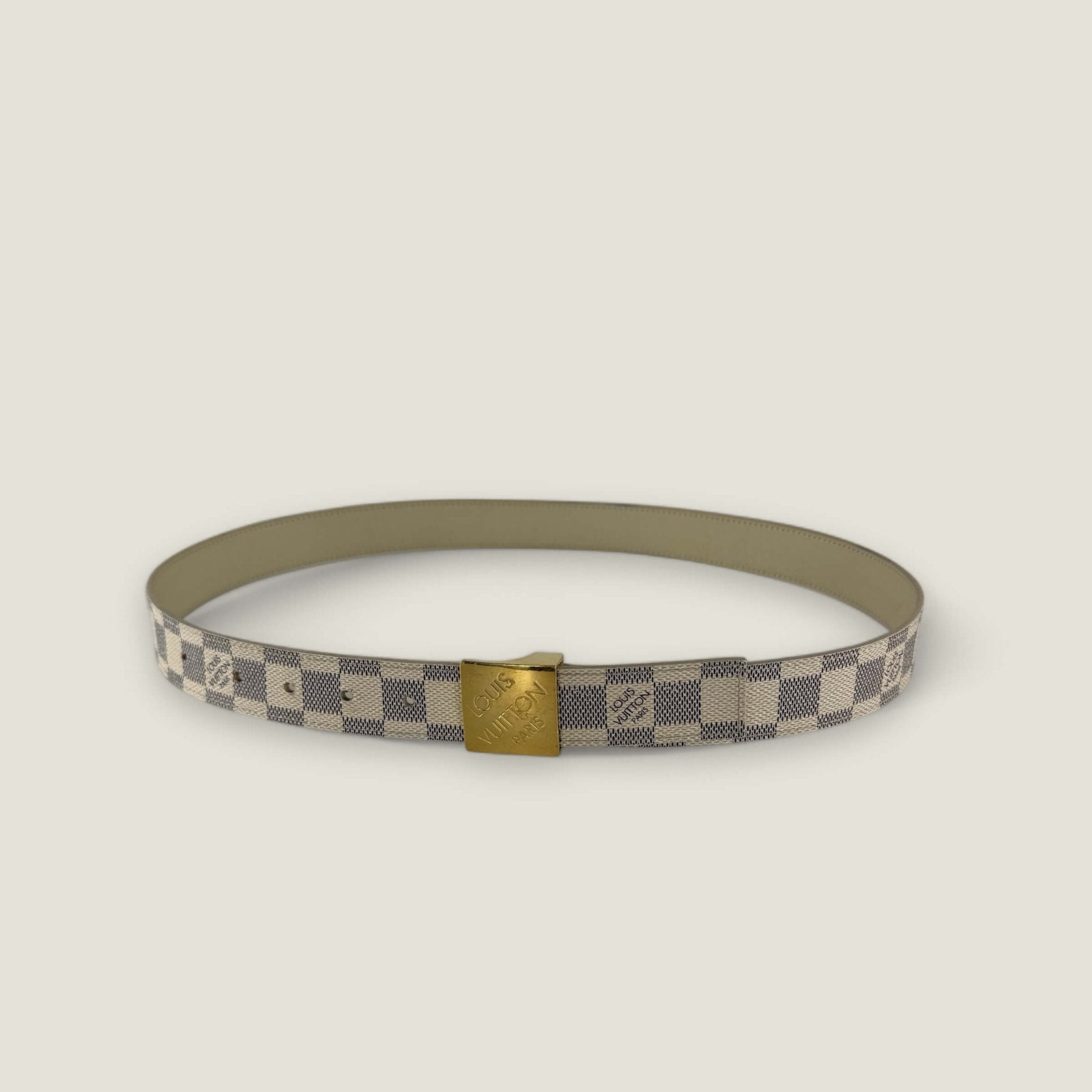 Louis Vuitton belt size 90 canvas