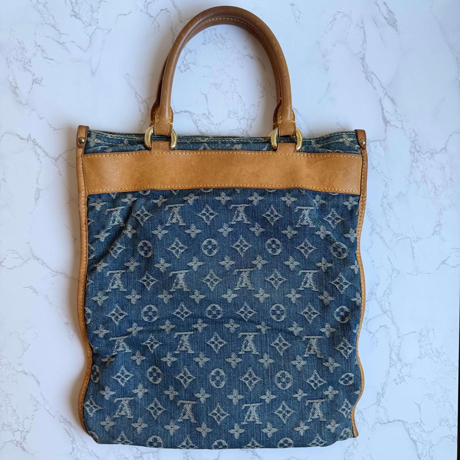 Louis Vuitton sac plat achterkant