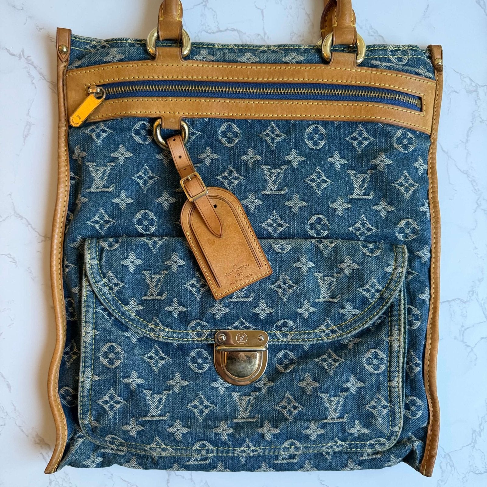 Louis Vuitton sac plat voorkant
