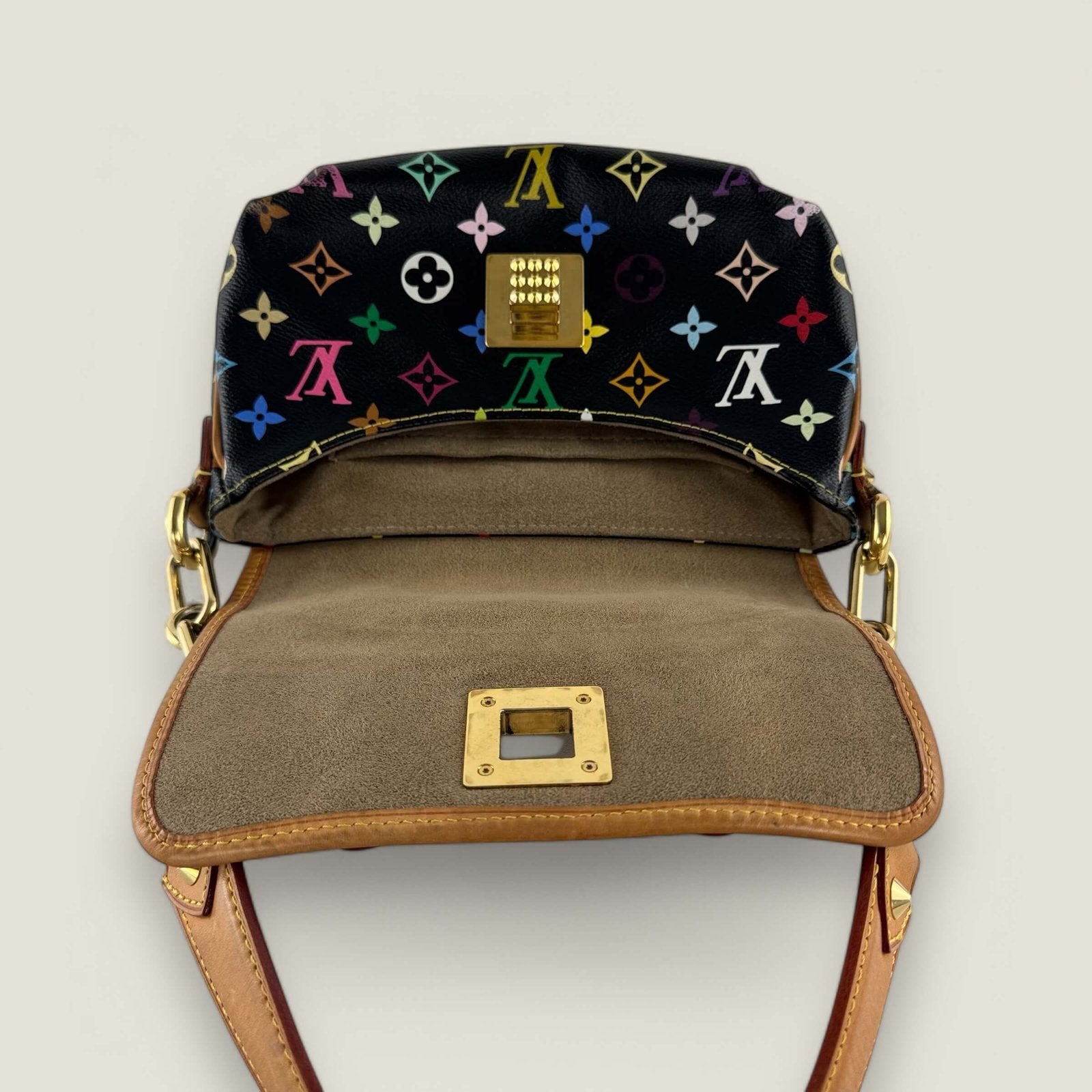 Louis Vuitton x Marukami multicolor Patti bow bag