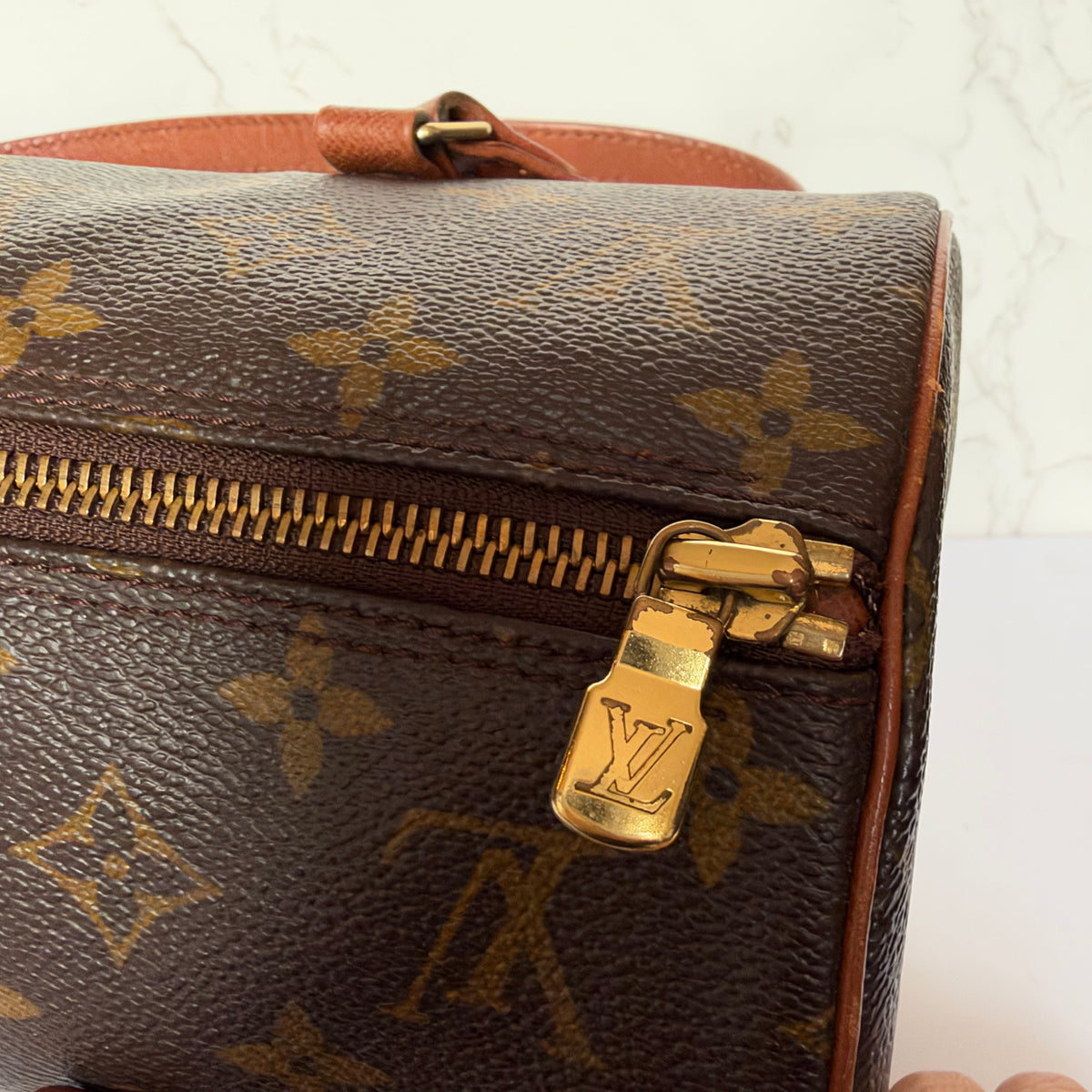 Louis Vuitton Papillon Vintage rits hardware