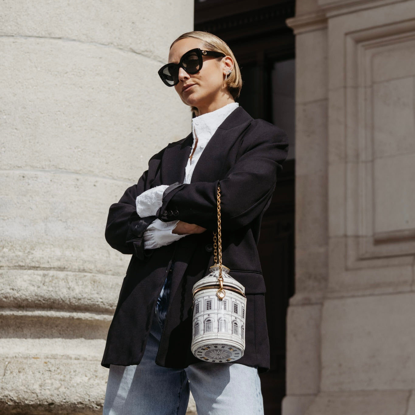 Louis Vuitton x Fornasetti 2021 Architettura Cannes Vase