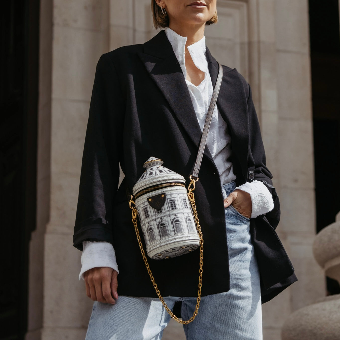 Louis Vuitton x Fornasetti Cannes Vase Architettura