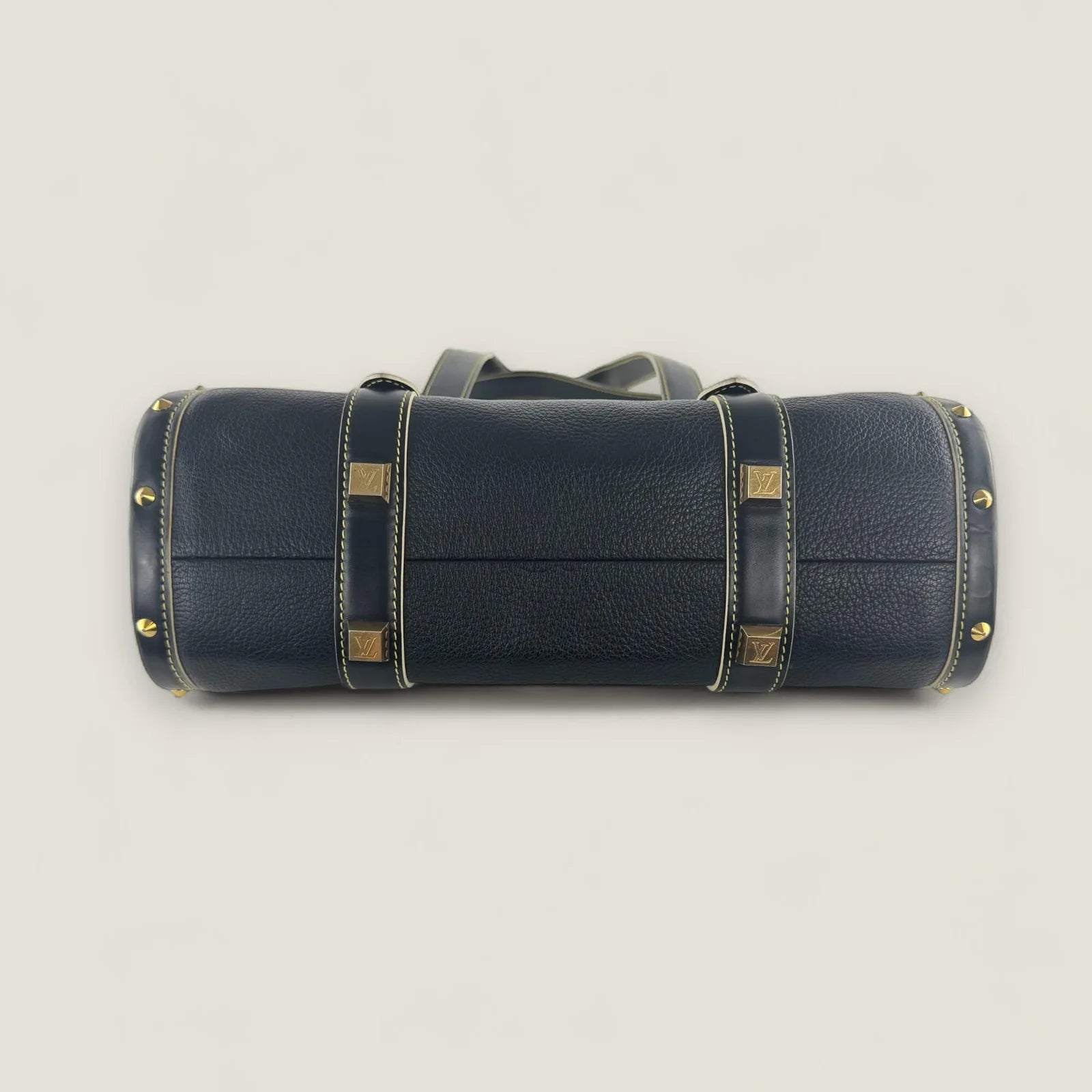 Onderkant authentieke leren Louis Vuitton tas 2005