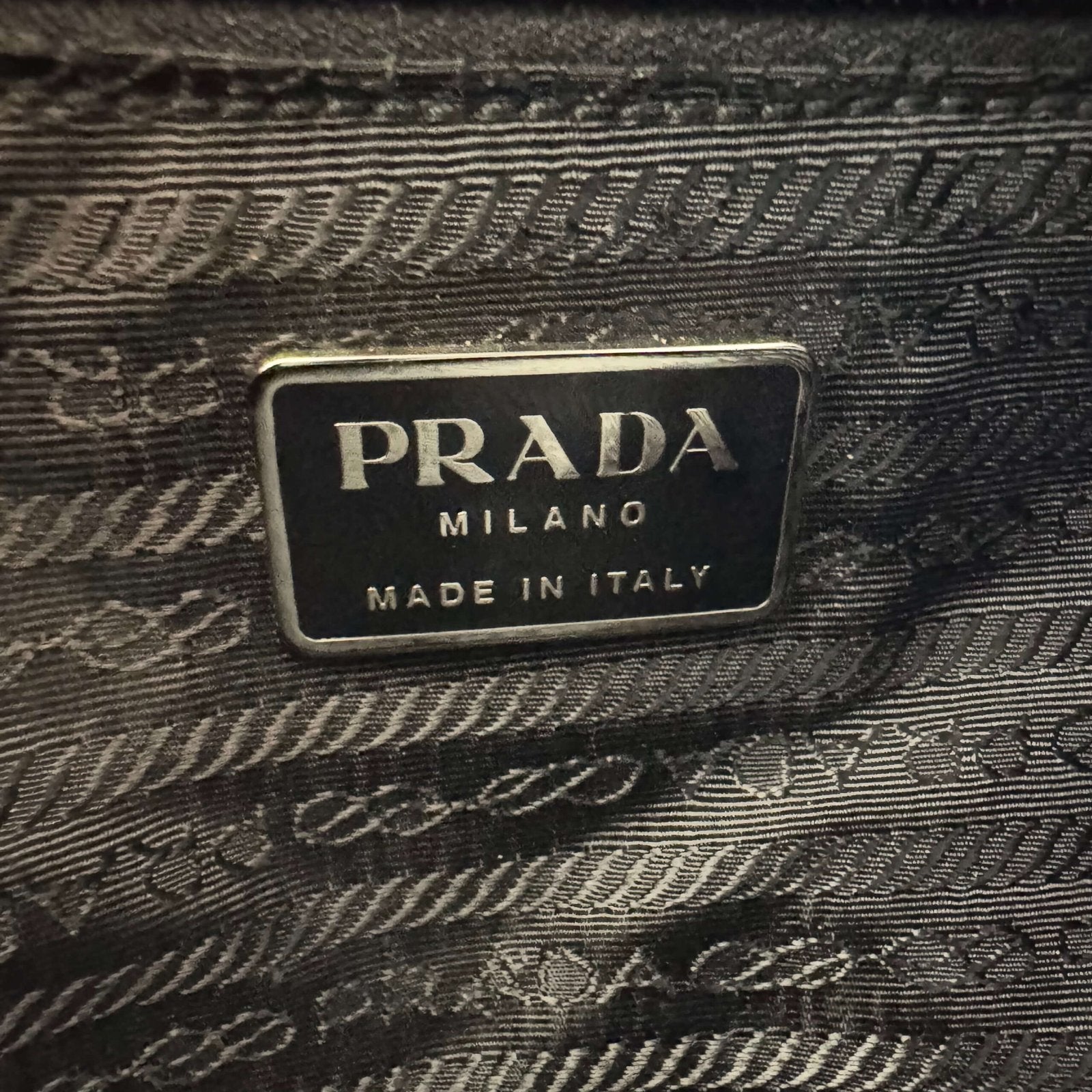 Originele Prada tas vintage nylon zwar