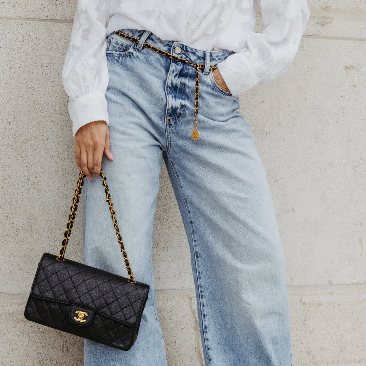 Originele Chanel riem vintage