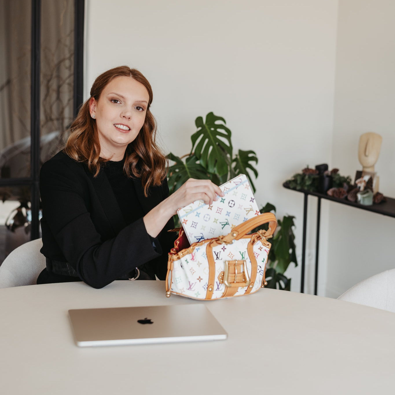 About Ghislaine, owner of Purse Curse vintage designer bags and accessories