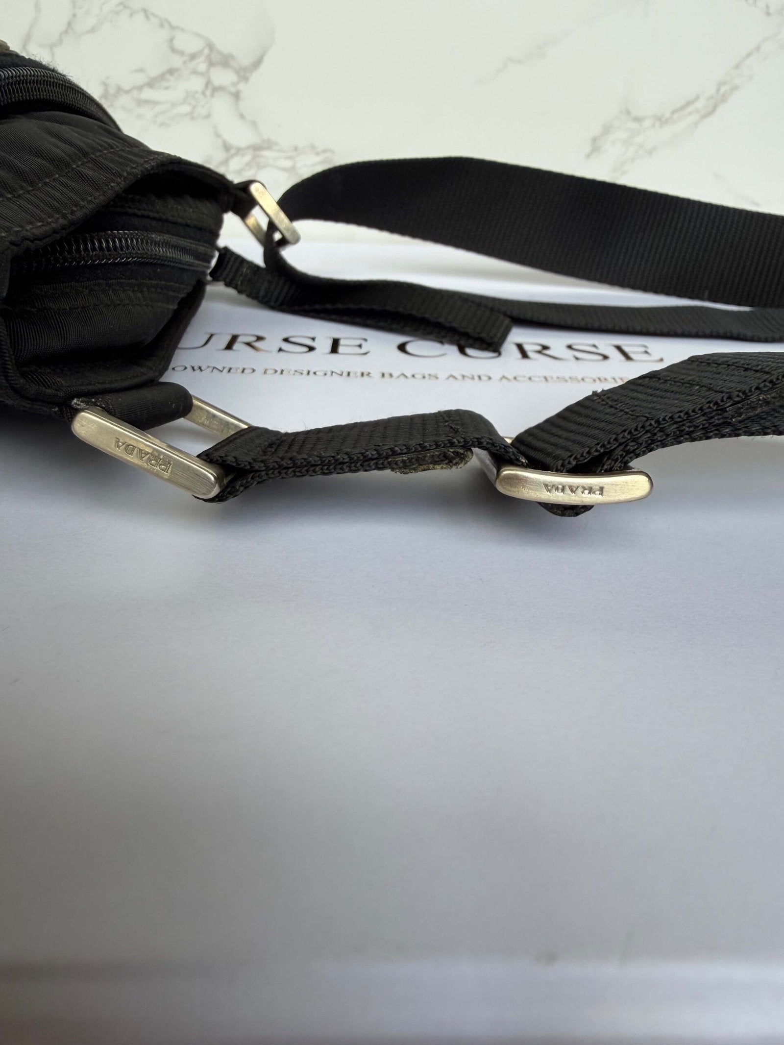 Prada hardware authentic pre-owned bag