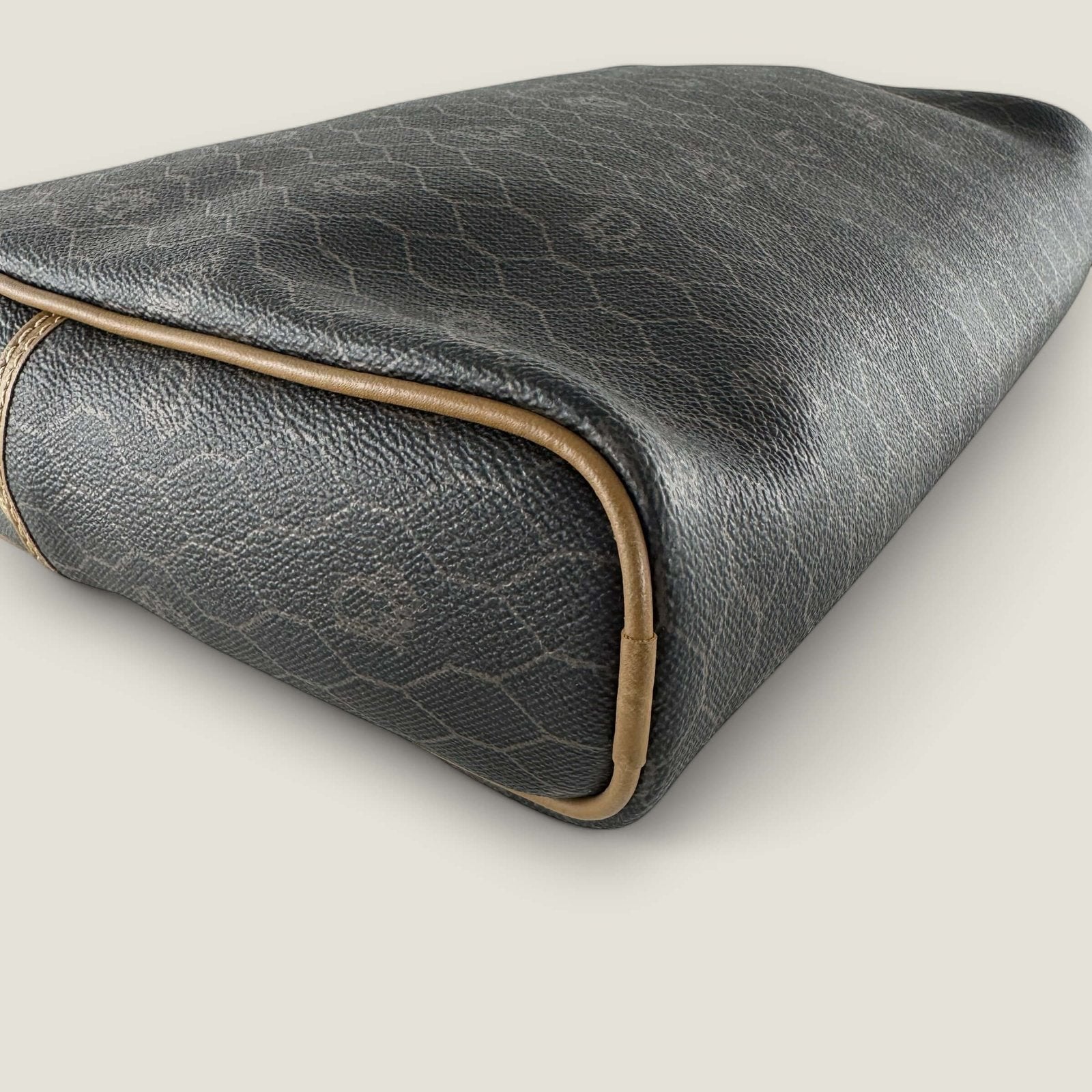 Pre-owned Christian Dior honingraat gecoate canvas monogram pouch