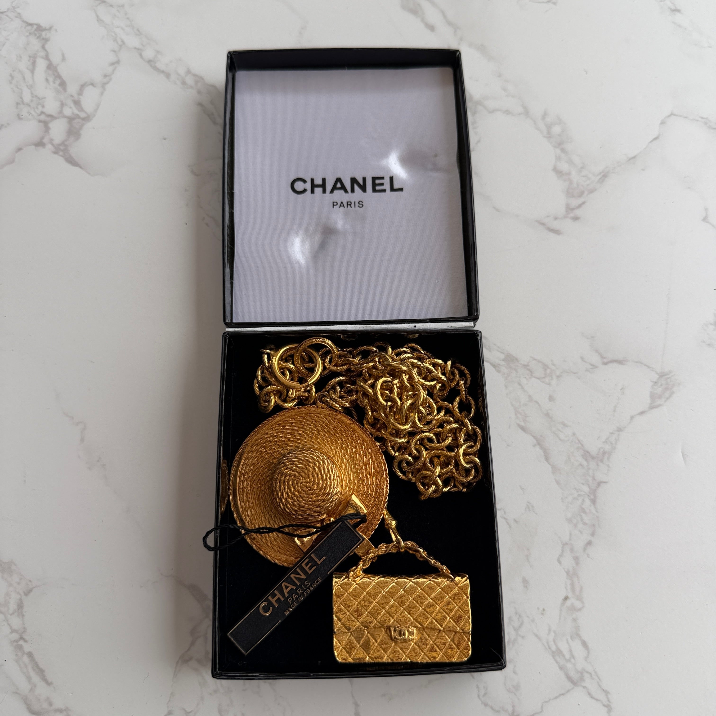 Pre-owned Chanel ketting tasje