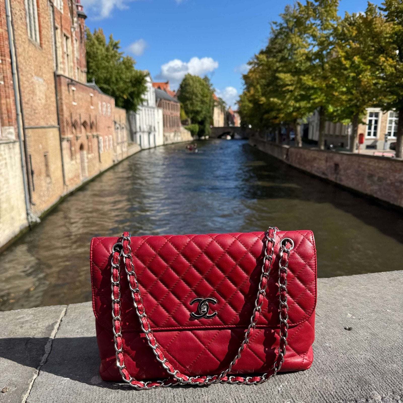 Purse Curse Chanel jumbo quilted flap bag