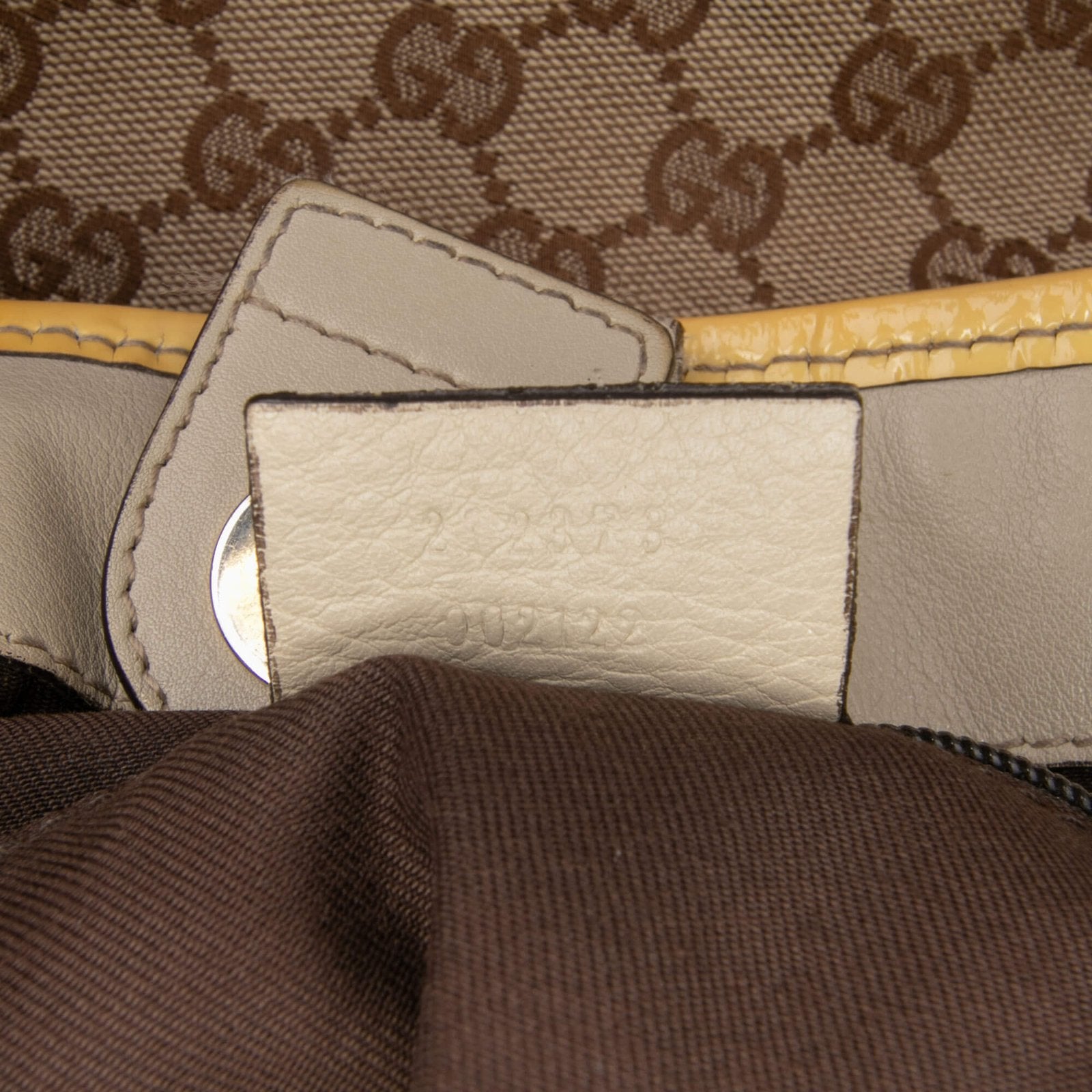 Serienummer Gucci tas tweedehands origineel