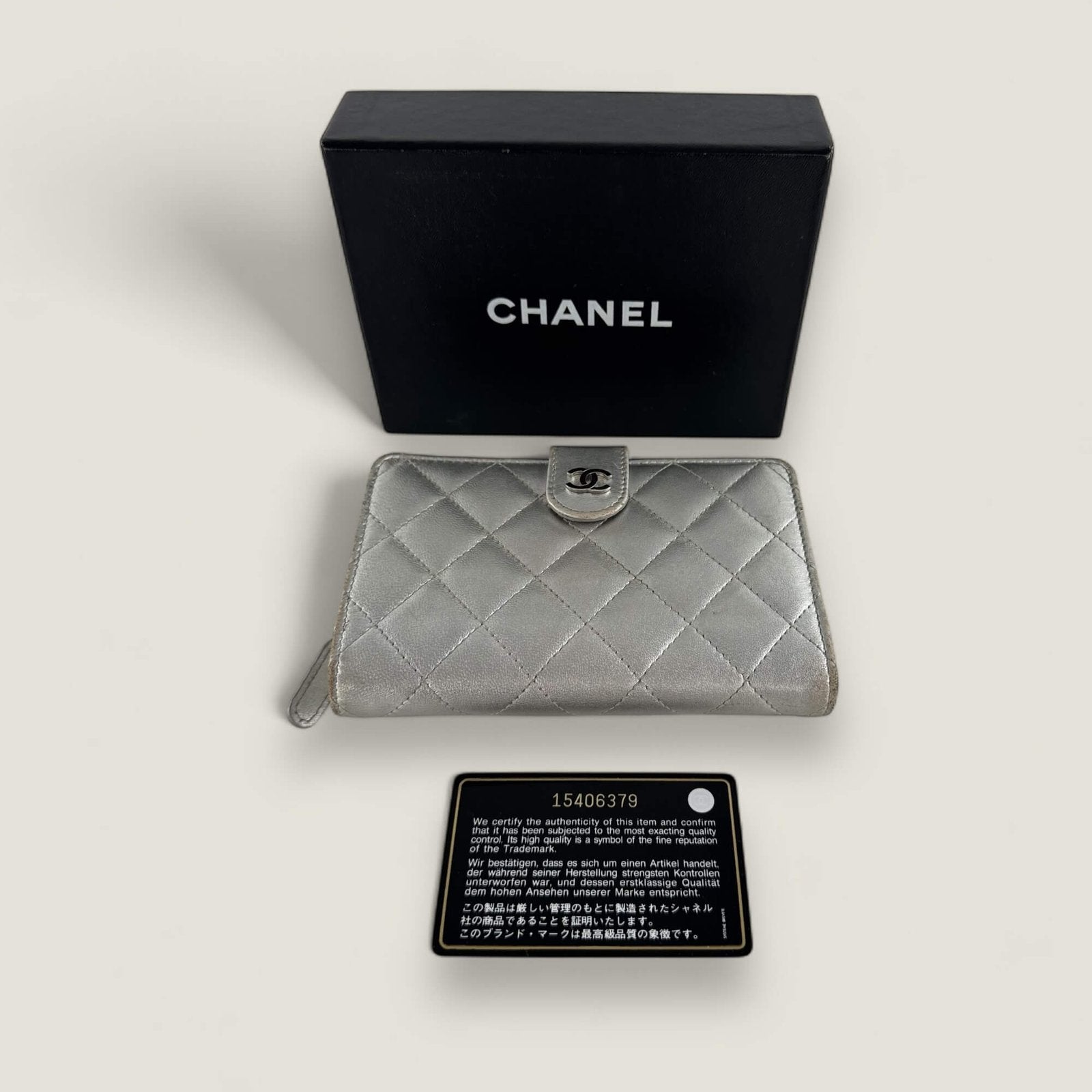 Tweedehands Chanel accessoires portemonnee