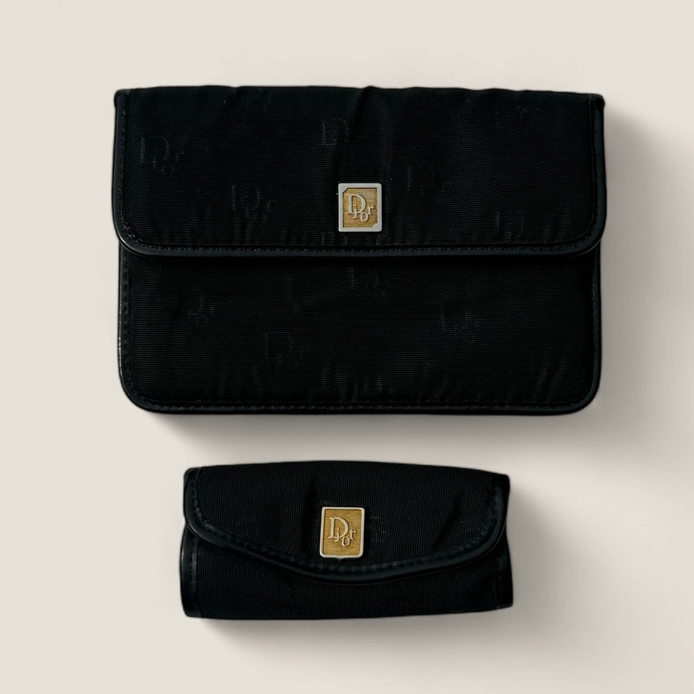 Pre-owned Christian Dior clutch and key holder vintage