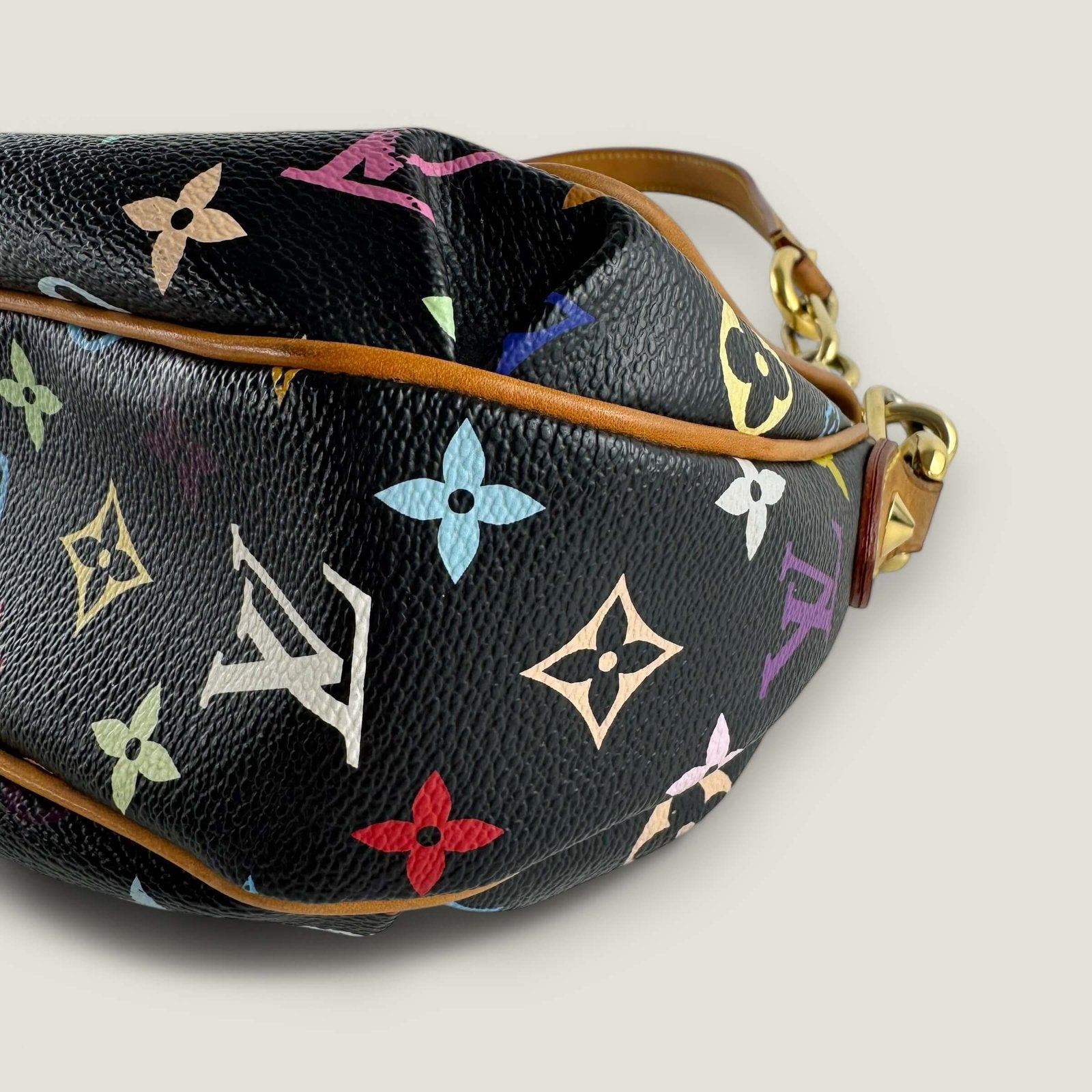 Tweedehands Louis Vuitton Patti tas multicolor