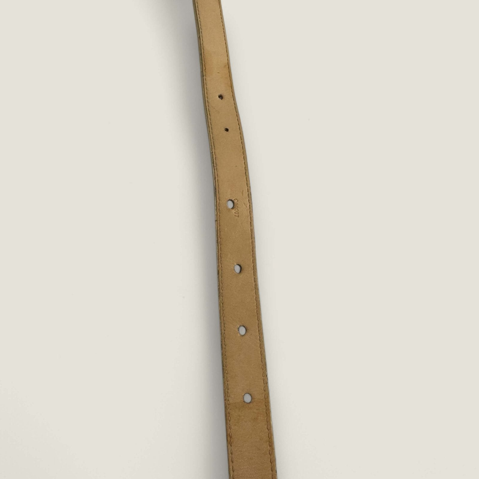 Pre-owned Louis Vuitton belt gold