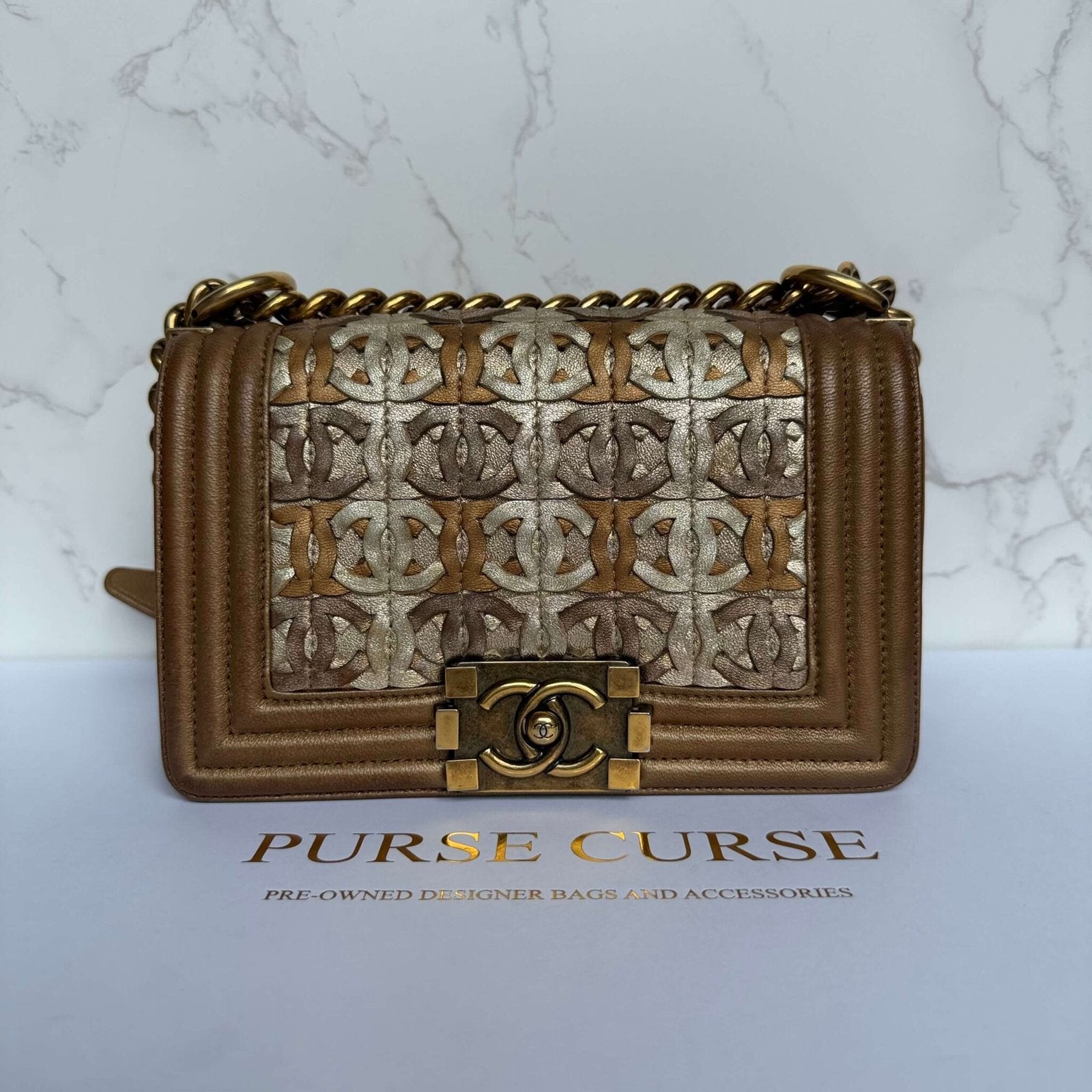 Unieke Chanel boy bag crossbody