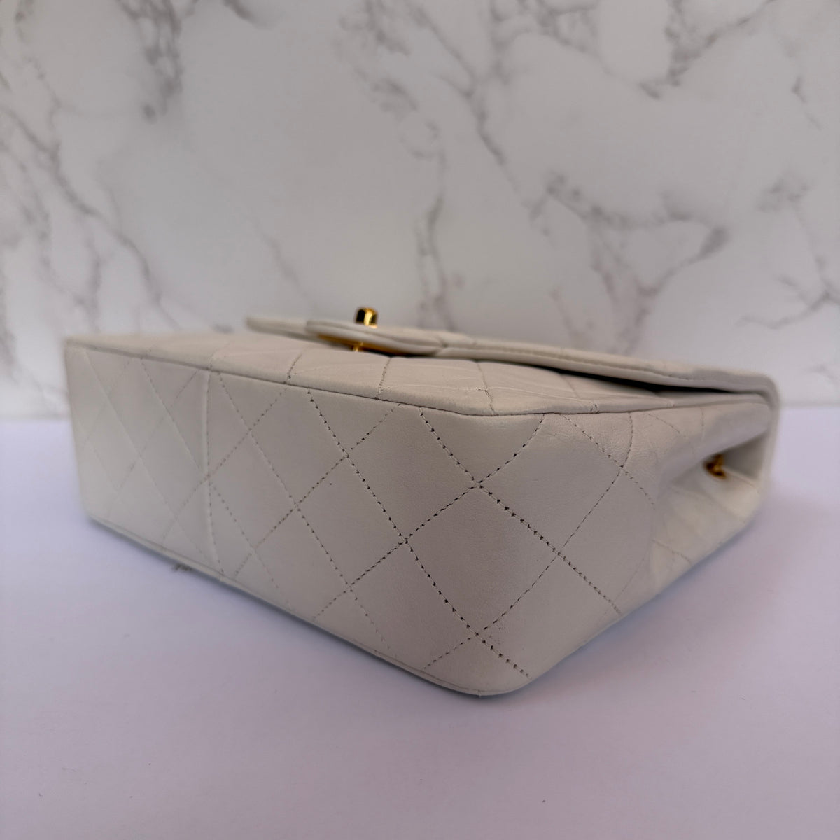 Vintage Chanel tas hoekjes