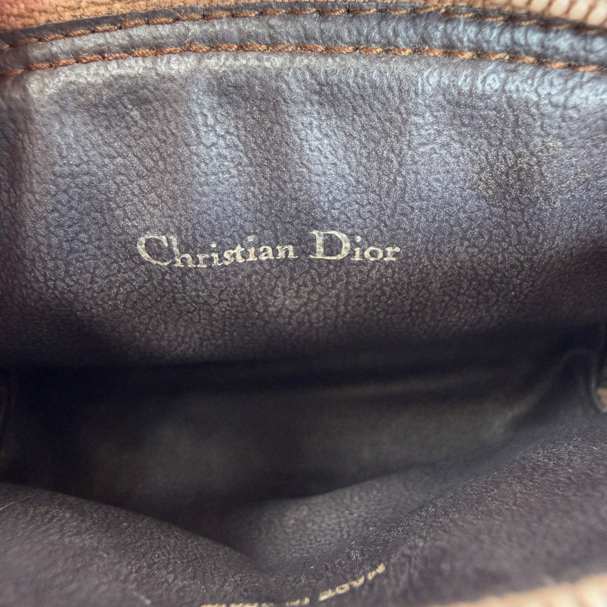 Vintage Christian Dior make-up pouch