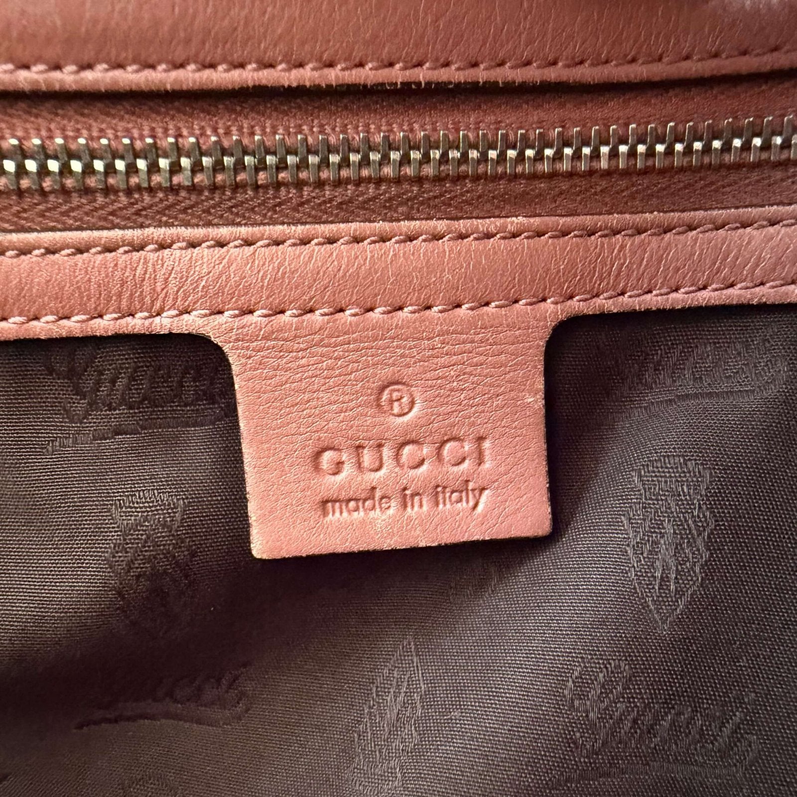 authentieke Gucci handtas roze