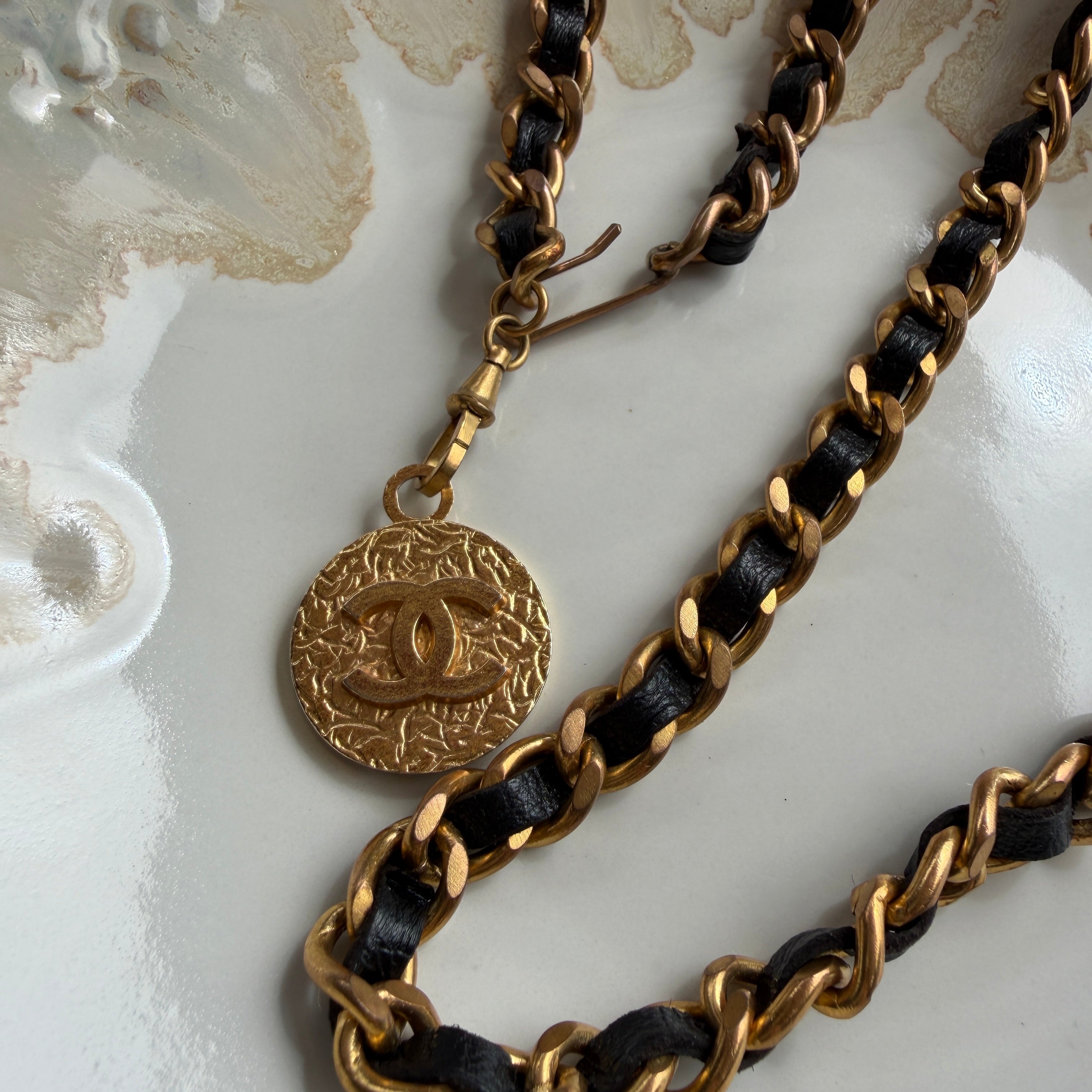 authentieke Chanel vintage ketting riem 1982