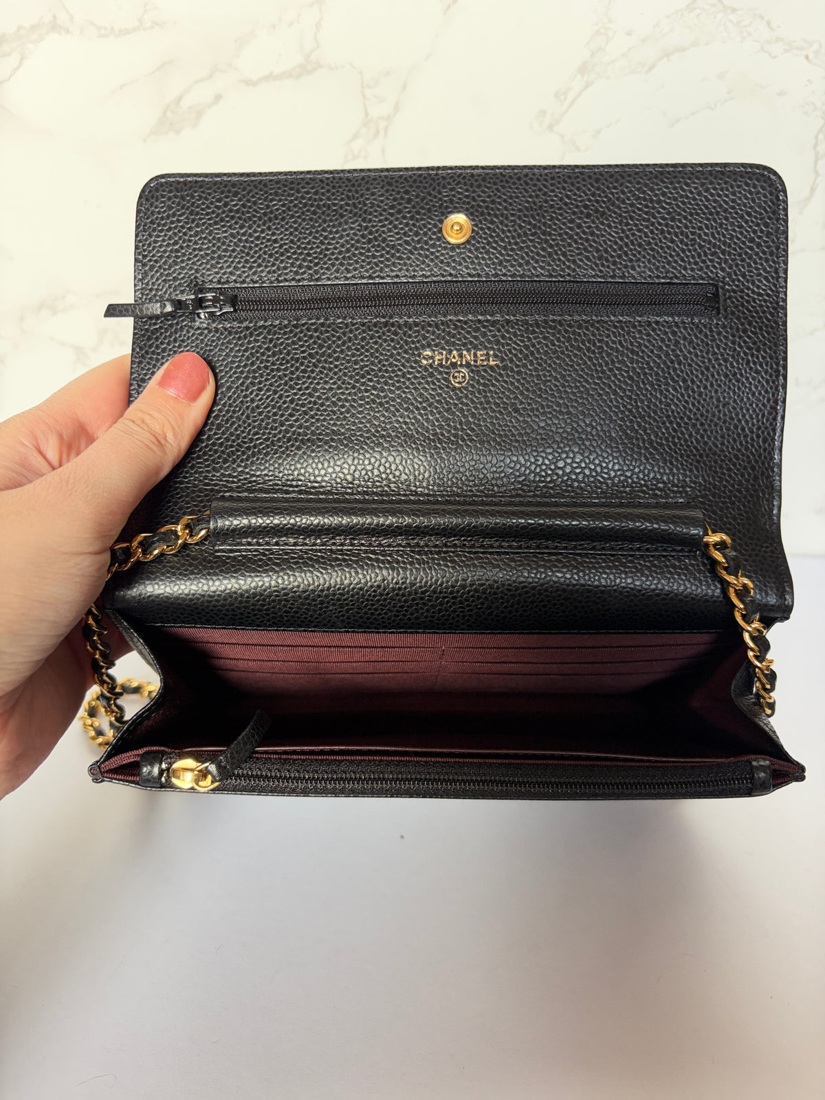 authentieke Chanel wallet on chain