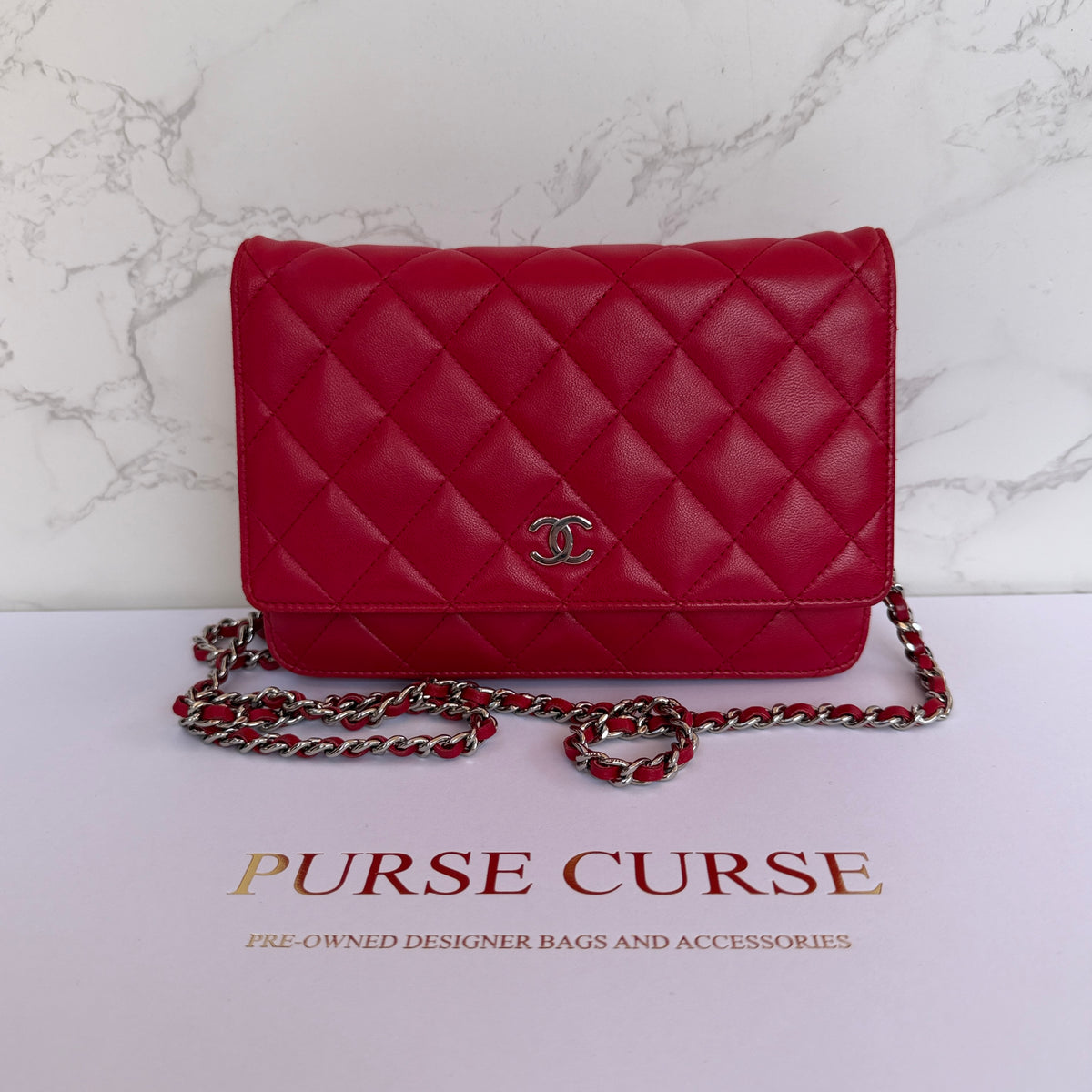 echte Chanel wallet on chain