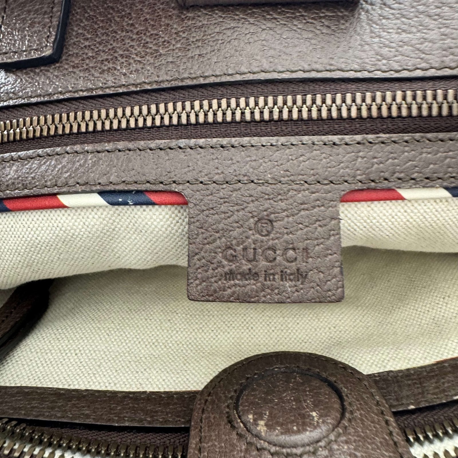 original Gucci bag made in Italie