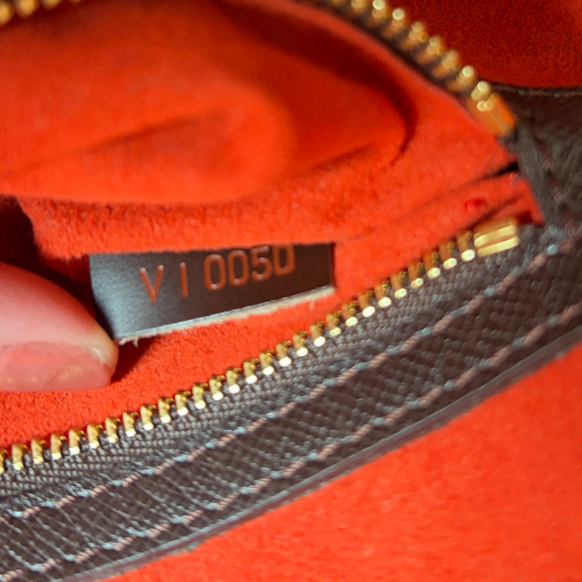 vintage Louis Vuitton damier ebene Brera  date code 