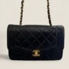 Chanel Diana small 1994:1996 lambskin 24k goldplated hardware