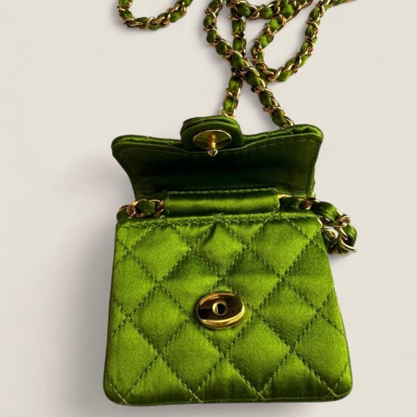 Chanel micro mini flap bag