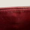 Pre-loved Chanel bag made in France Burgundy lining