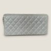 Pre-owned Chanel clutch on chain silver