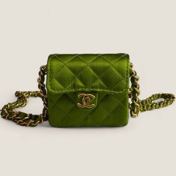 Rare vintage Chanel ultra mini shoulderbag necklace