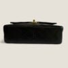 Square medium tall flapbag Chanel pre-owned black lambskin