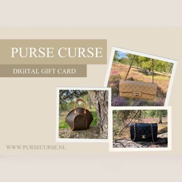 Digtital gift card Purse Curse