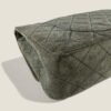 Pre-owned Chanel shoulderbag grey suede reissue 227