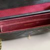 Burgundy inside Chanel shoulderbag vintage