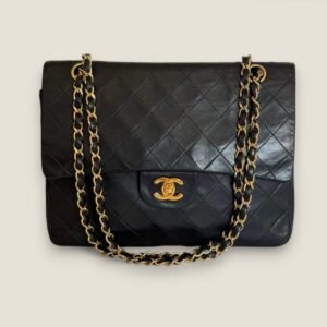 Chanel medium tall classic flap bag