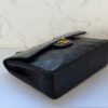 Chanel medium tall flap zwart lamsleer