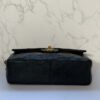 Chanel vintage flap bag medium onderkant