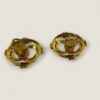 Vintage Chanel 93 A oorbellen CC logo clip on