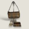 Burberry pochette en portemonnee