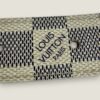 Louis Vuitton belt Damier Azur canvas paris