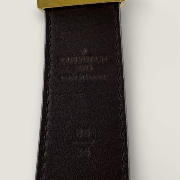 Louis Vuitton paris france belt size 85-34
