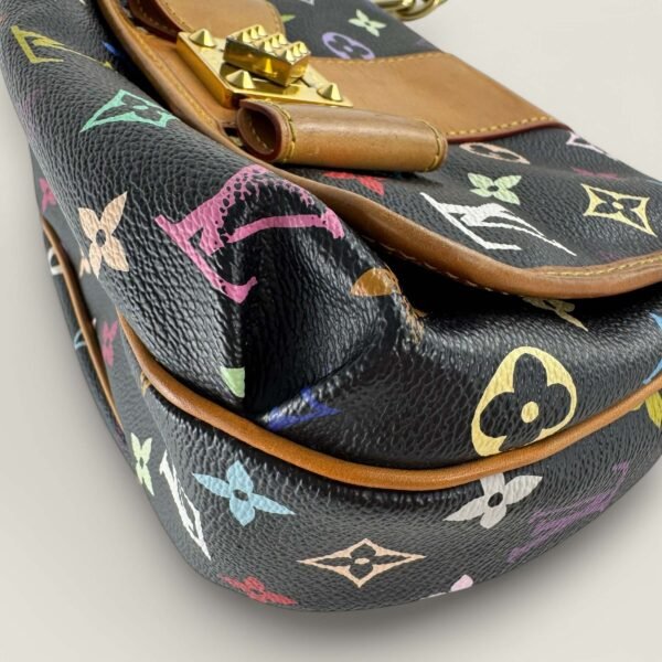 Louis Vuitton zwart multicolor monogram vintage Patti