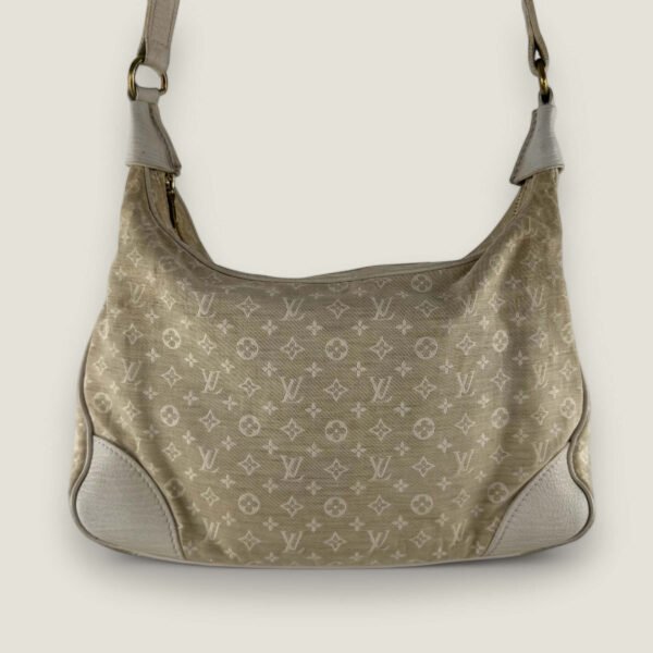 Pre-owned Louis Vuitton Boulogne mini Lin Dune 30