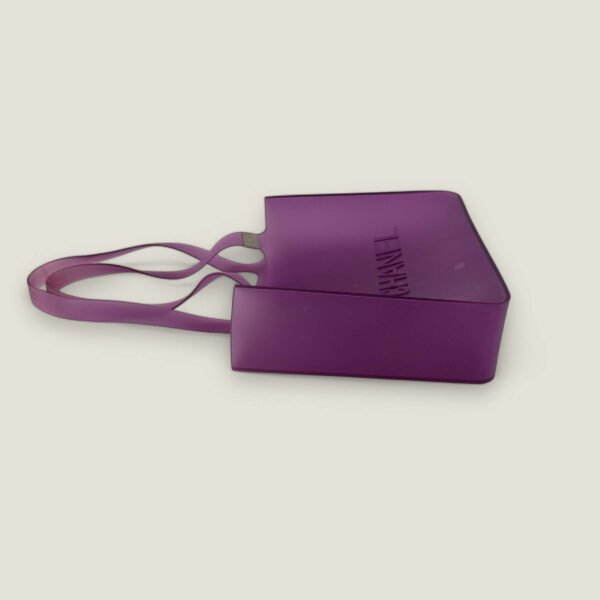 Chanel handbag purple jelly